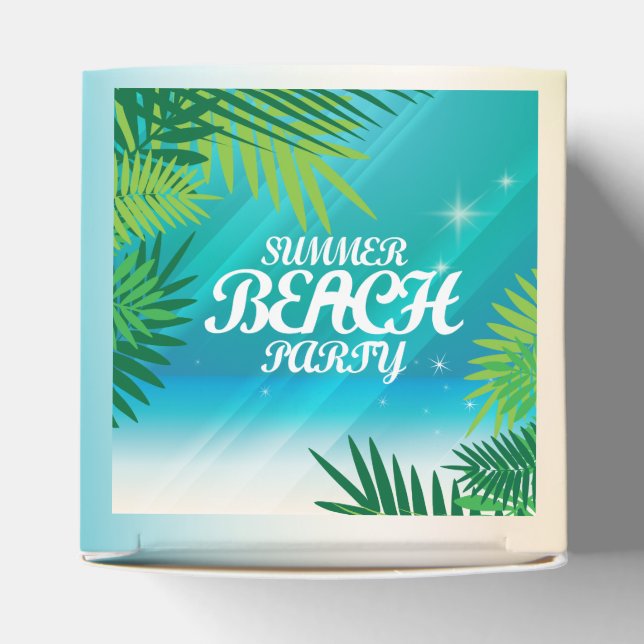 Summer Beach Party Favour Box (Top)