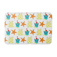 Summer Beach Party Sandcastle Starfish Pail Shovel