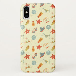 Summer Beach Pattern Case-Mate iPhone Case