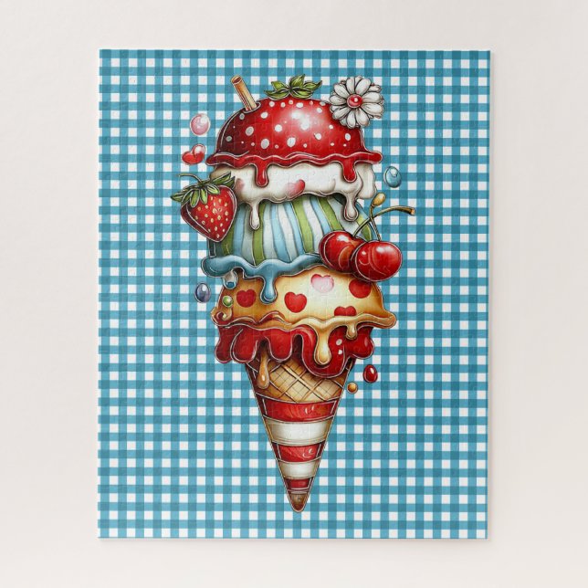 Summer Beach Puzzle (Vertical)
