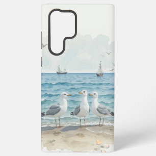 Summer Beach Scene Ocean Sea Lake Beach Water Samsung Galaxy Case