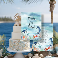 Summer Beach Sea Life Octopus Blue Books for Baby