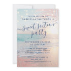 Summer Beach Stringlights Sweet 16 Birthday