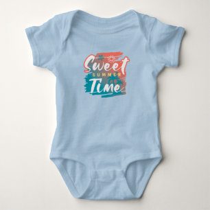 Summer & Beach Sublimation Baby Bodysuit