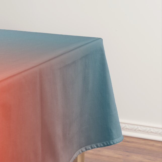 Summer Beach Sunrise Colour Tablecloth (In Situ)