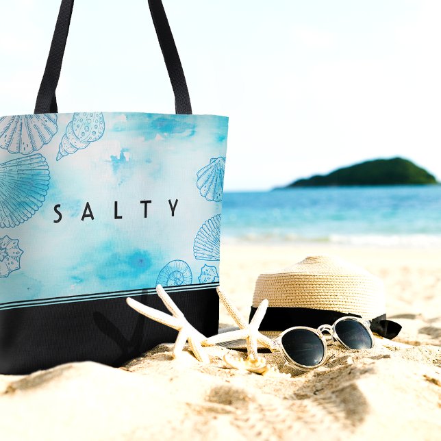 Summer Beach Theme Vacation Ocean Tote Bag (Creator Uploaded)