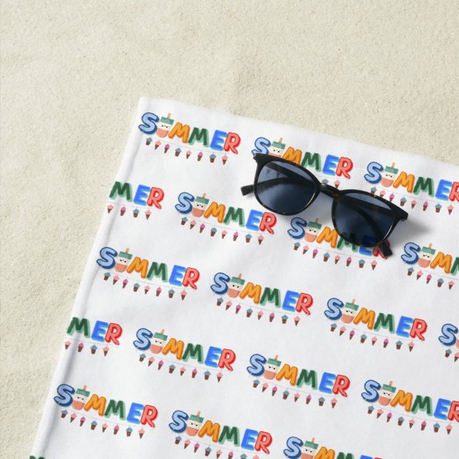 summer beach towel (In Situ)