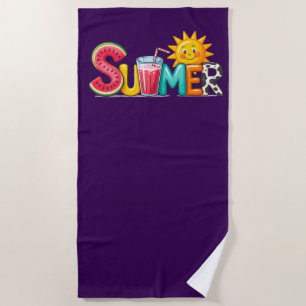 Summer  beach towel