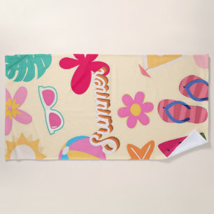 Summer  beach towel