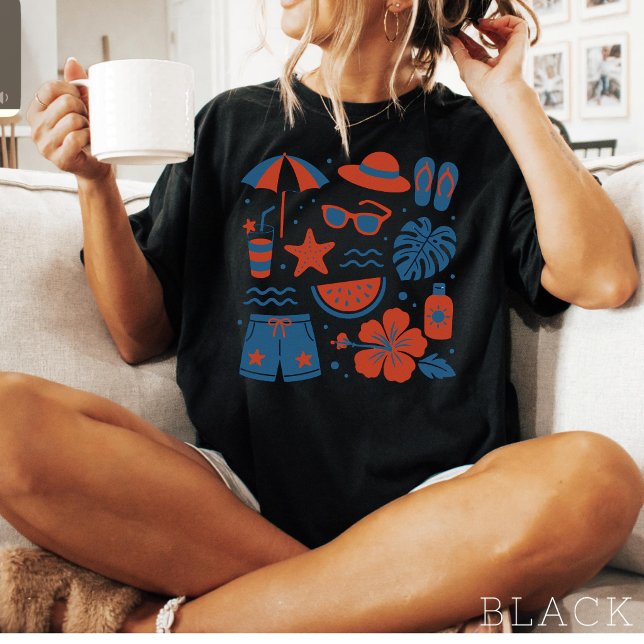 Summer Beach Trendy Summer T-Shirt (Creator Uploaded)