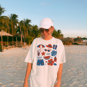 Summer Beach Trendy Summer T-Shirt