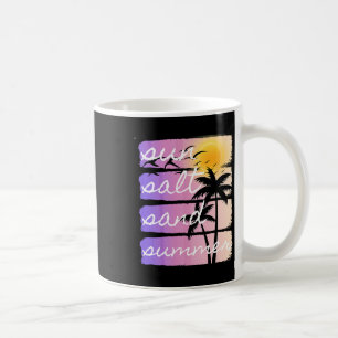 Summer Beach Vacation Salt Sun Sand Sunset Cruise  Coffee Mug