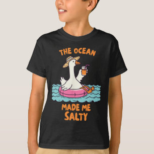 Summer Beach Vacay Summertime The Ocean Made Me A T-Shirt