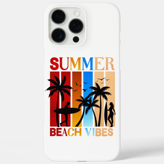Summer Beach Vibes Case-Mate iPhone Case (Back)