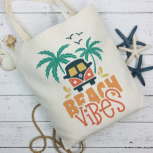Summer Beach Vibes Tote Bag