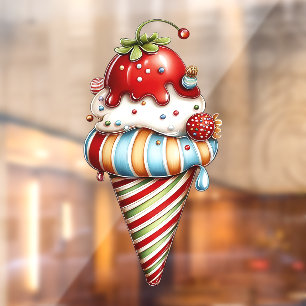 Summer Beach Window Cling
