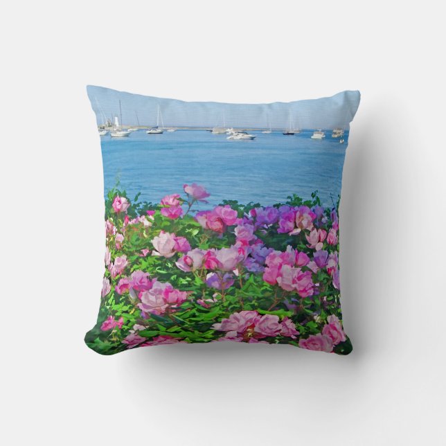 Summer Beauties, Scituate Cushion (Front)