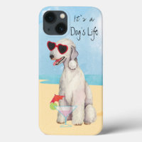 Summer Bedlington Terrier