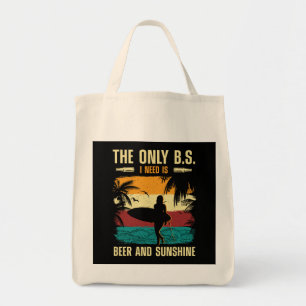 Summer Beer and Sunshine Tote Bag