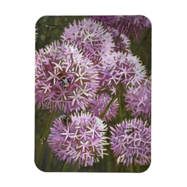 Summer bees 2014 magnet (Vertical)