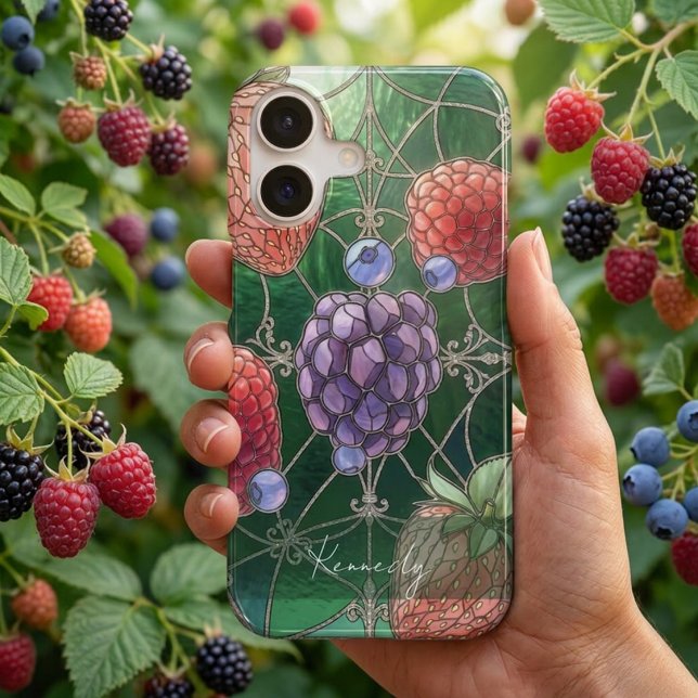 Summer Berries Medley Stained Glass (Creator Uploaded)