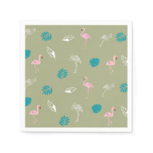 Summer Birthday & Flamingo Party Table Decor