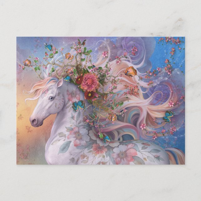 Summer Bloom Postcard (Front)