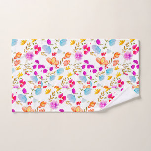 Summer Blooms Hand Towel