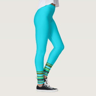 Summer Blue Leggings