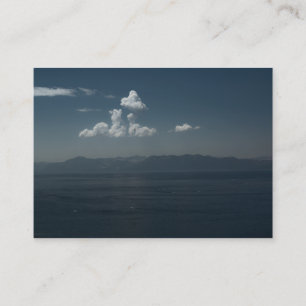 Summer Blues Mini Print Business Card