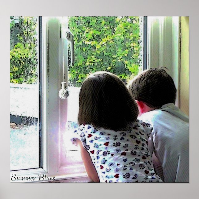 Summer Blues poster (Front)