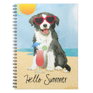 Summer Border Collie Notebook