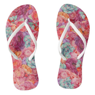 Summer bouquet jandals