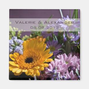 Summer Bouquet • Save the Date Magnet