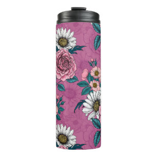 Summer bouquets 2 thermal tumbler