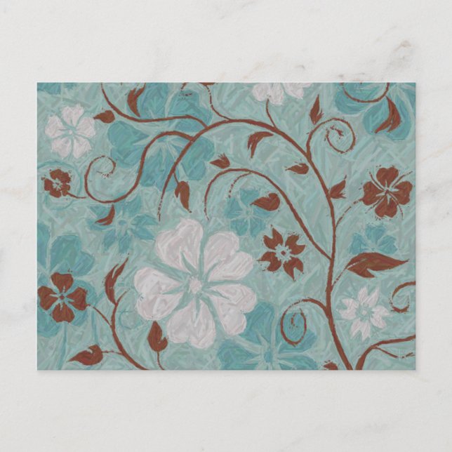 Summer Breeze Floral Collection Postcard (Front)