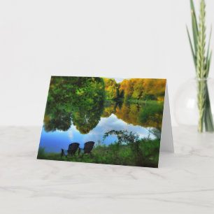 Summer Breeze Greeting Card - Blank Verse
