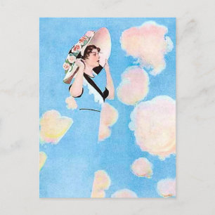 Summer Breezes by C Coles Phillips Postcard