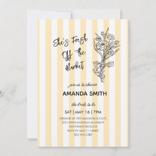 Summer Bridal Shower Invitation