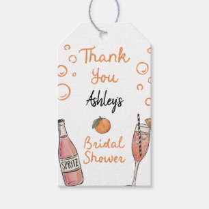 Summer Bridal Shower Thank You Gift Tags