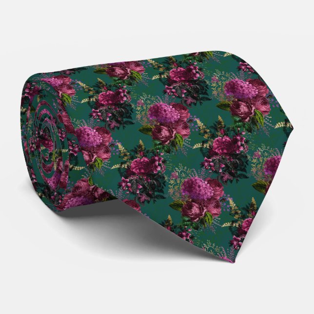 Summer Bumble Bee Neck Tie (Rolled)