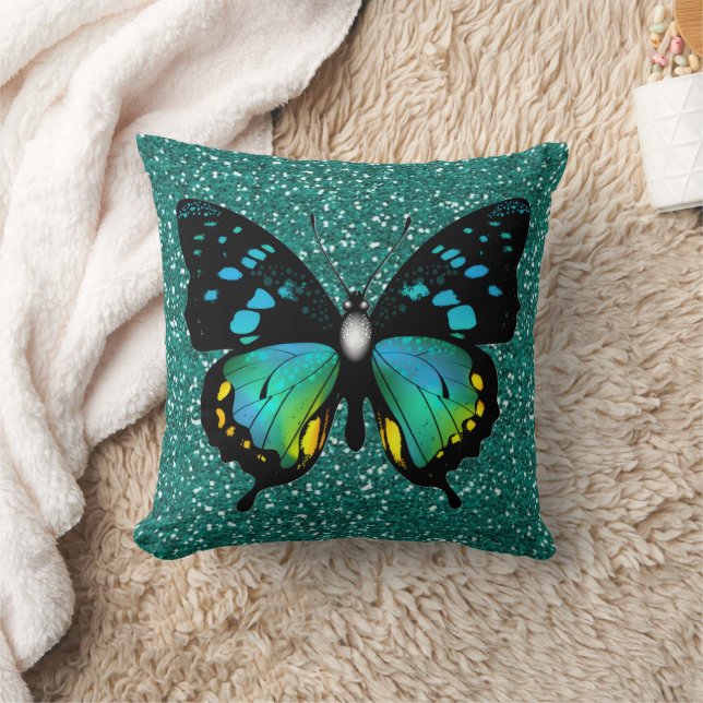 Summer butterfly Pillow (Blanket)