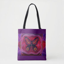 Summer Butterfly Tote Bag