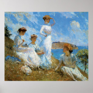 Summer, by Frank W. Benson Poster