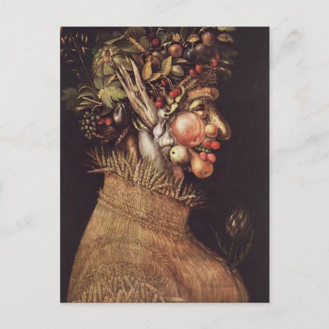 Summer by Giuseppe Arcimboldo Postcard (Front)