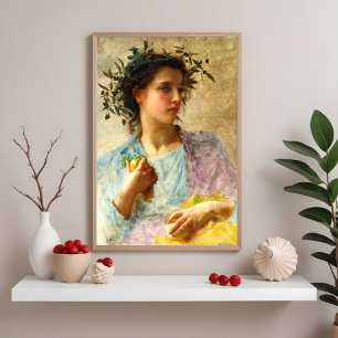 Summer by William Bouguereau Poster