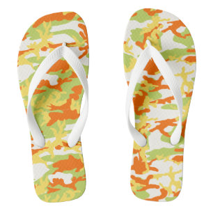 Summer Camo Pattern Jandals