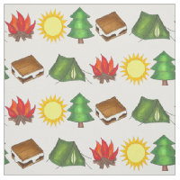 Summer Camp Campground Camping Outdoors Campfire