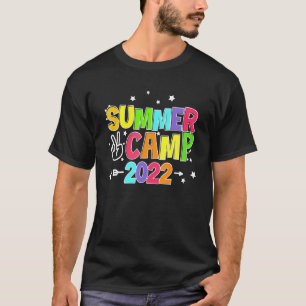 Summer Camp For Kids Boys Girls Summer Camp 2022 T-Shirt