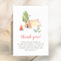 Summer Camp Girls Birthday Party
